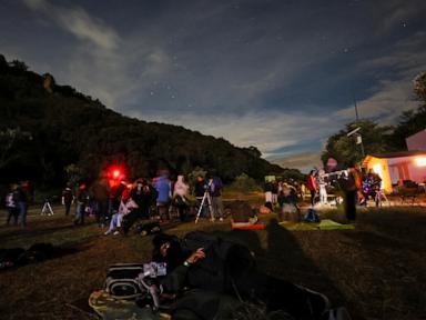 The dark sky over an urban park in central Mexico attracts stargazers who worry it might not last