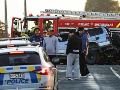 Head-on collision of 2 vehicles in New Zealand kills 3 South Korean skiers