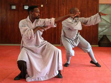 Some young Kenyans turn to kung fu for self-improvement in difficult times