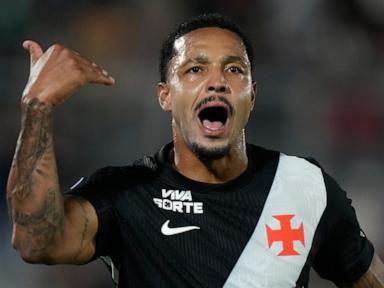 Brazil police search Vasco da Gama striker’s home in connection with drugs, arms trafficking probe