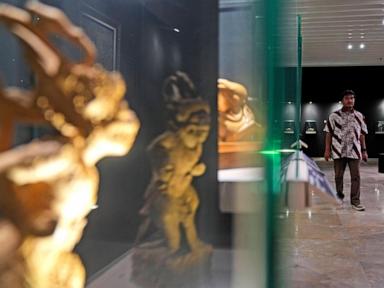 Indonesia showcases returned artifacts it had sought for decades from the Netherlands