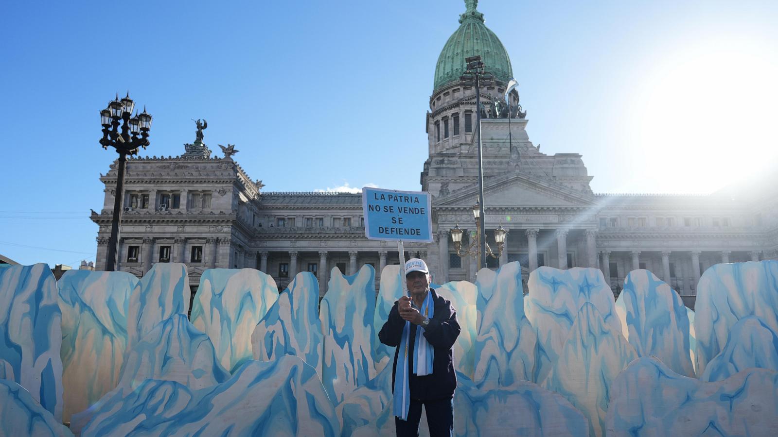 Argentina approves Milei’s bill that eases protections for glaciers despite environmental backlash