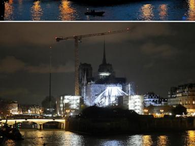 AP PHOTOS: Then and now, Notre Dame Cathedral's rebirth from fire