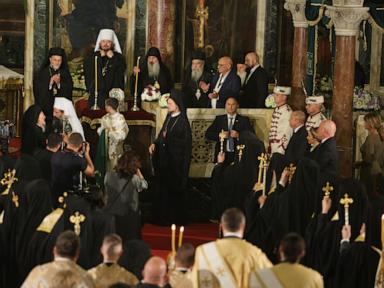 Bulgaria's Orthodox Church elects a new patriarch with pro-Russian views