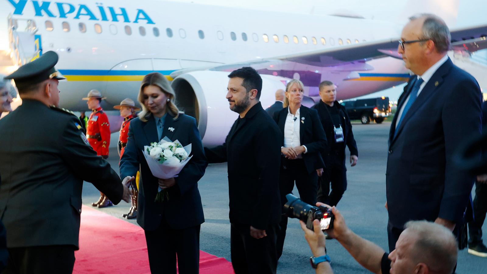 Zelenskyy visits Canada to seek further military support for Ukraine
