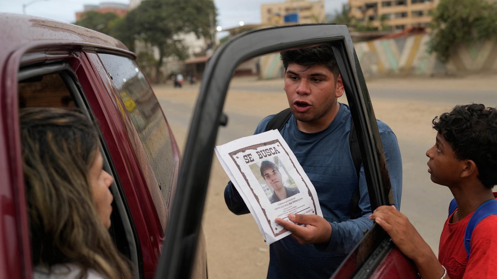 Months after Venezuela earthquakes, a family refuses to give up search for their missing relative