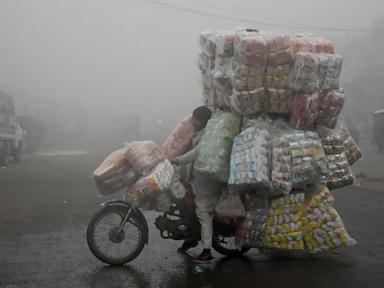 Pollution in Pakistan's Punjab province has sickened 1.8M in a month, officials say