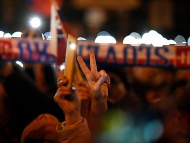 Slovak opposition rallies against the government of populist Prime Minister Robert Fico