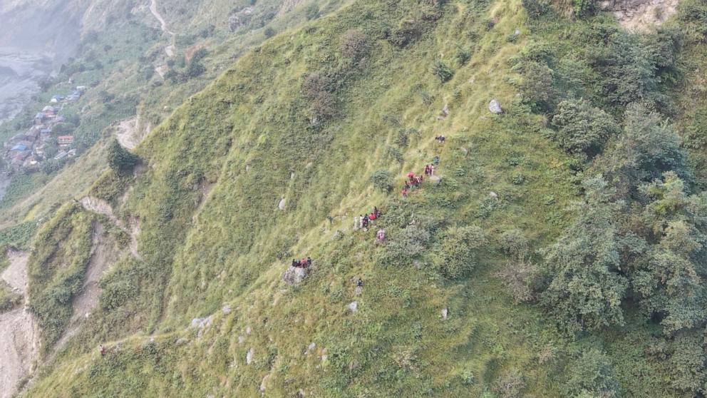 Nepal flash floods leave 5 missing as Budhi Gandaki surge sweeps homes