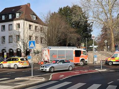 2 people killed in knife attack in Germany, suspect has been detained, police say