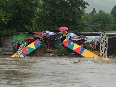 Tropical storm Sara drenches Honduras, with flash flooding and mudslides in forecast