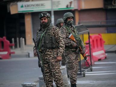 Gunmen kill 7 people working on a strategic tunnel project in Indian-controlled Kashmir