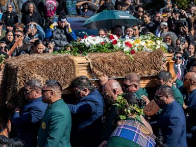 A Māori king who urged racial unity in New Zealand is laid to rest and a new queen rises