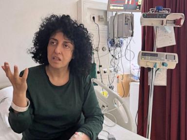Nobel laureate Narges Mohammadi is transferred to a Tehran hospital, her foundation says