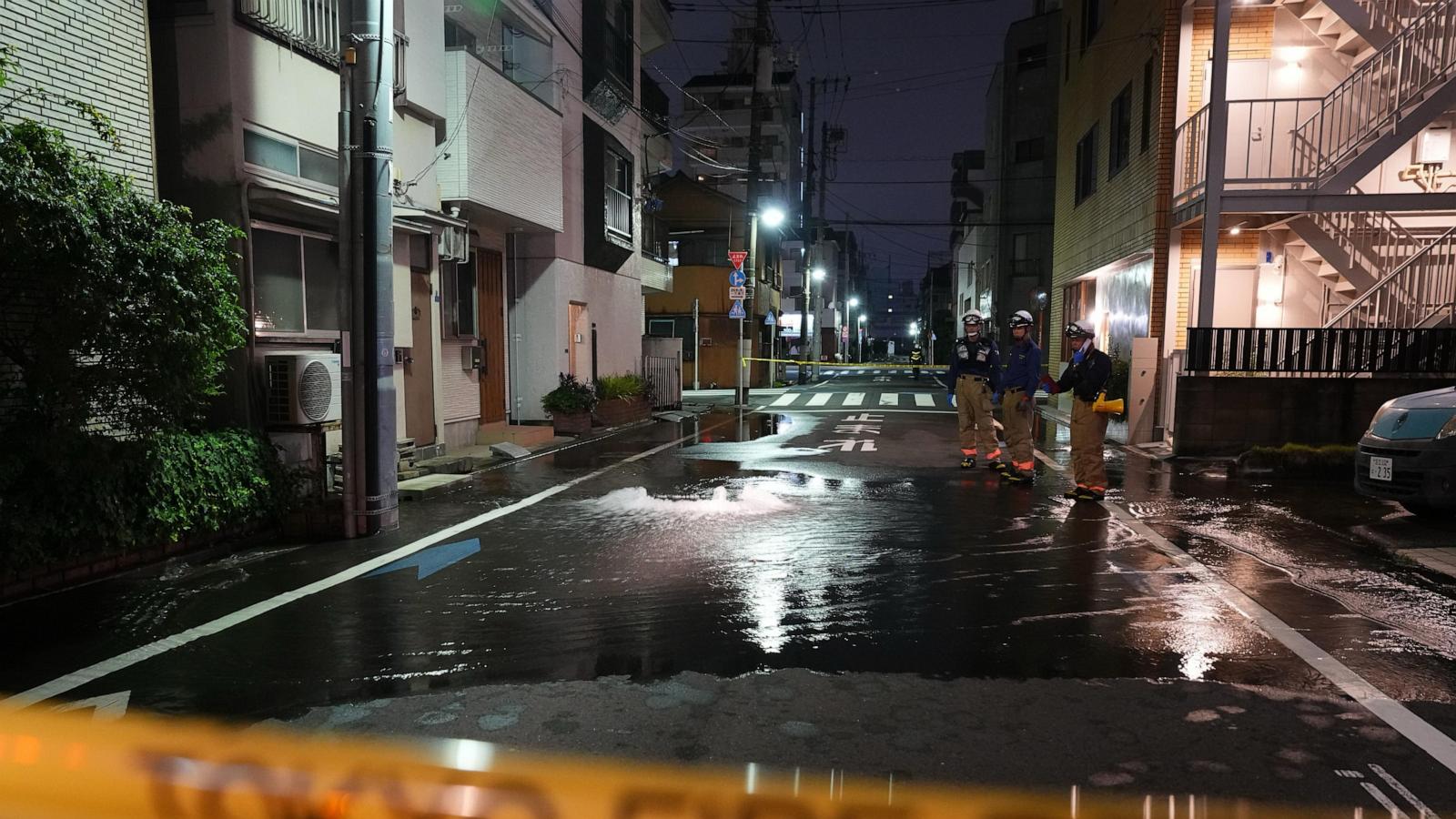 Moderate earthquake shakes Japan, injuring more than 30 in the Tokyo region
