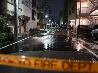 Moderate earthquake shakes Japan, injuring more than 30 in the Tokyo region