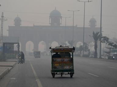 Record-high pollution sickens thousands in Pakistan's cultural capital of Lahore