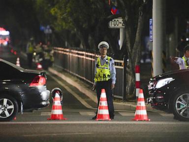 A driver who struck a crowd in a Chinese city, causing multiple injuries, has been detained