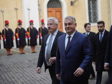 Pope Francis discusses Ukraine with Hungary's nationalist leader Viktor Orban