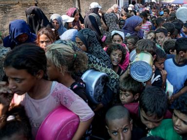 Hungry Palestinians in north Gaza search for food, sealed off from aid for a month by Israeli siege