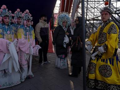 Thousands in Taiwan and China celebrate the Lantern Festival with high hopes and rice dumplings