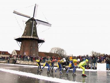 Missing the cold, the Dutch relive highs and lows of famed skating race 40 years on