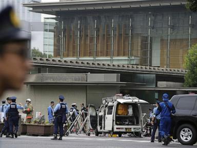 Japan's ruling party headquarters is attacked with firebombs and suspect is arrested, media report