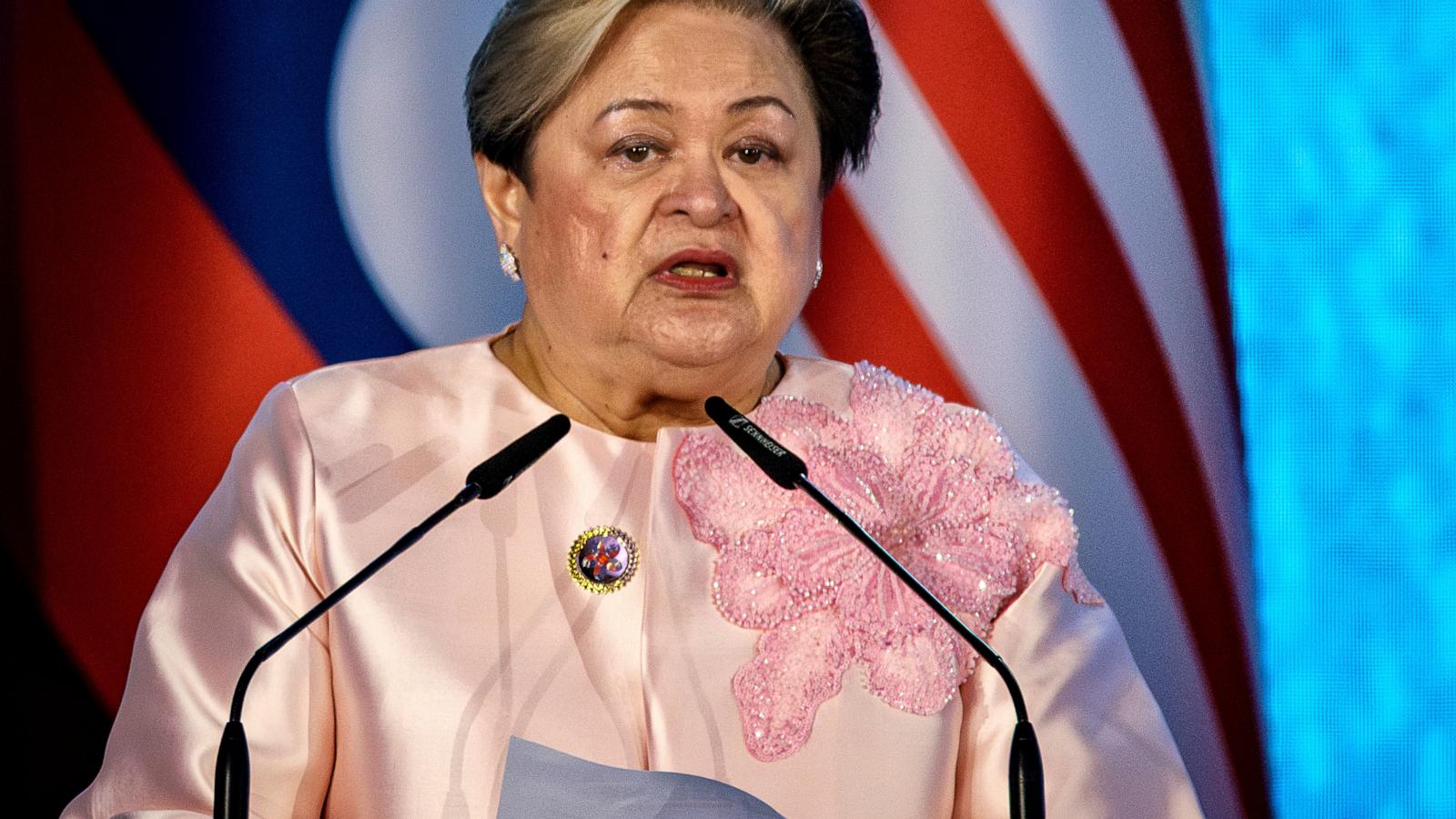 The Philippines' top diplomat leads a humanitarian mission to Myanmar