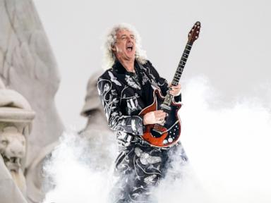 Queen guitarist Brian May says he had a 'minor stroke' but can still play