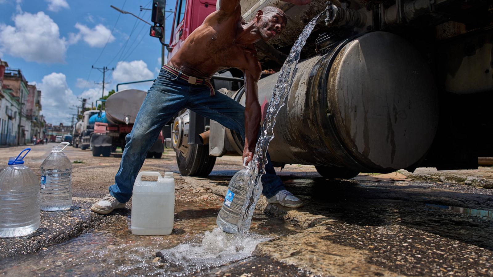 Water shortages worsen across Cuba as oil supplies dwindle