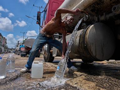 Water shortages worsen across Cuba as oil supplies dwindle