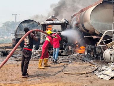 Death toll in Nigeria gas tanker explosion rises to 98