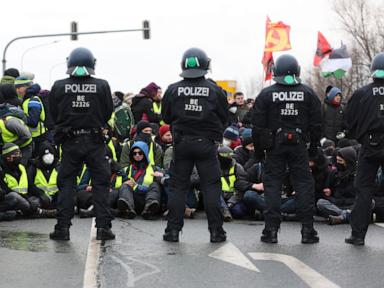 Far-right party's convention draws protests as Germany heads into election