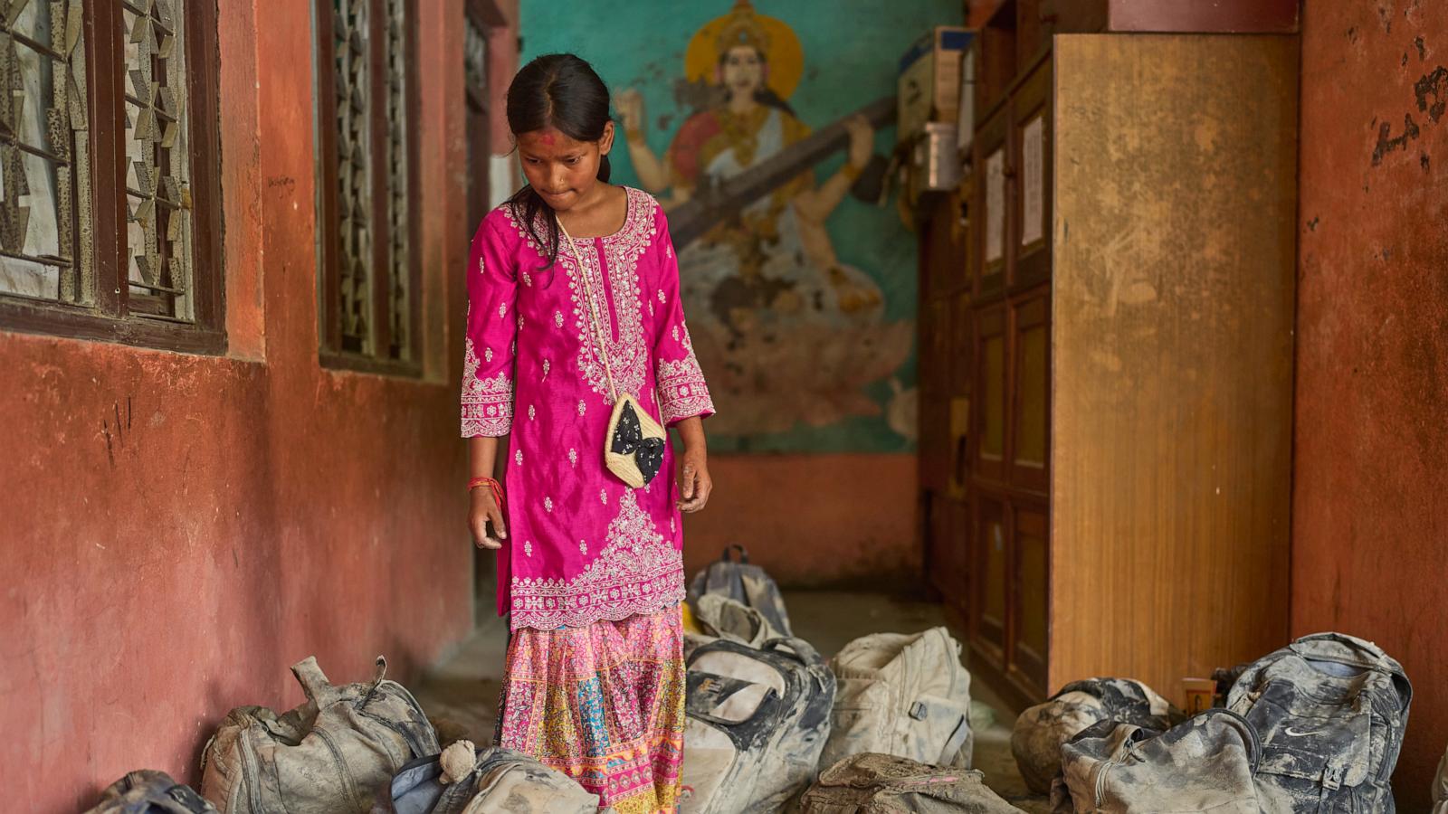 Saved by a lunch break: Nepal floods destroyed many schools, but students at this school survived