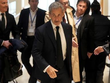 Former French President Sarkozy denounces 'plot' at trial over alleged campaign funding by Libya