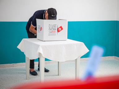 Tunisia's President Saied wins second term after cracking down on the opposition