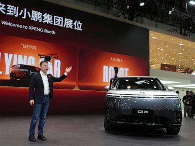 At Beijing auto show, Chinese carmakers flaunt new technologies