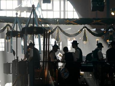 Oktoberfest is open. The world’s largest folk festival begins after ceremonial keg-tapping