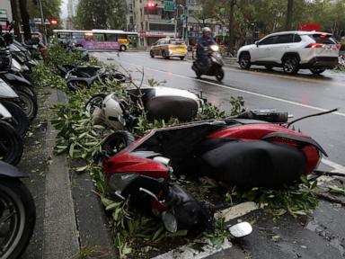 Taiwanese driver recounts his narrow escape during Typhoon Kong-rey