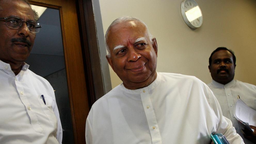 R. Sampanthan, the face of the Tamil minority’s autonomy campaign after the civil war in Sri Lanka, has died