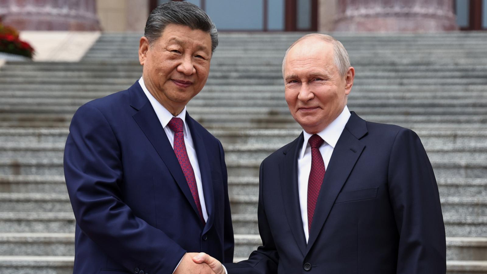 Xi and Putin meet to reaffirm China-Russia ties days after Trump’s visit