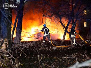 A Russian ballistic missile with cluster munitions kills 11 people and injures 84 in Ukraine's north