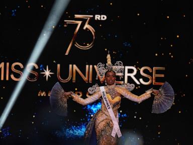 Victoria Kjær Theilvig of Denmark is crowned the 73rd Miss Universe