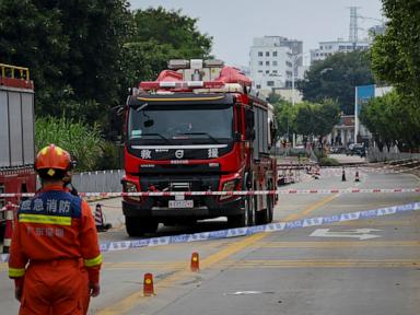 Rescuers search for 13 workers missing after a railroad construction site collapses in south China