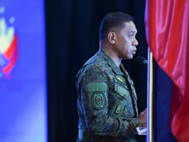 Philippine military chief warns his forces will fight back if assaulted at sea