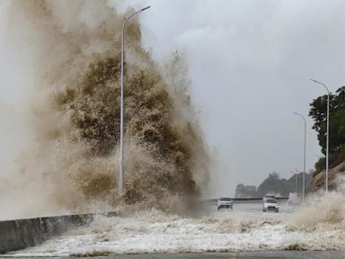Taiwan hit by flooding, landslides from Typhoon Gaemi