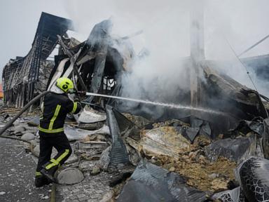 Russia pounds Ukraine with missiles and drones, hours after agreeing to peace talks