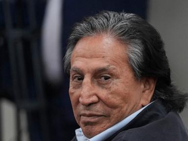 Peru’s ex-president Toledo gets more than 20 years in prison in case linked to corruption scandal