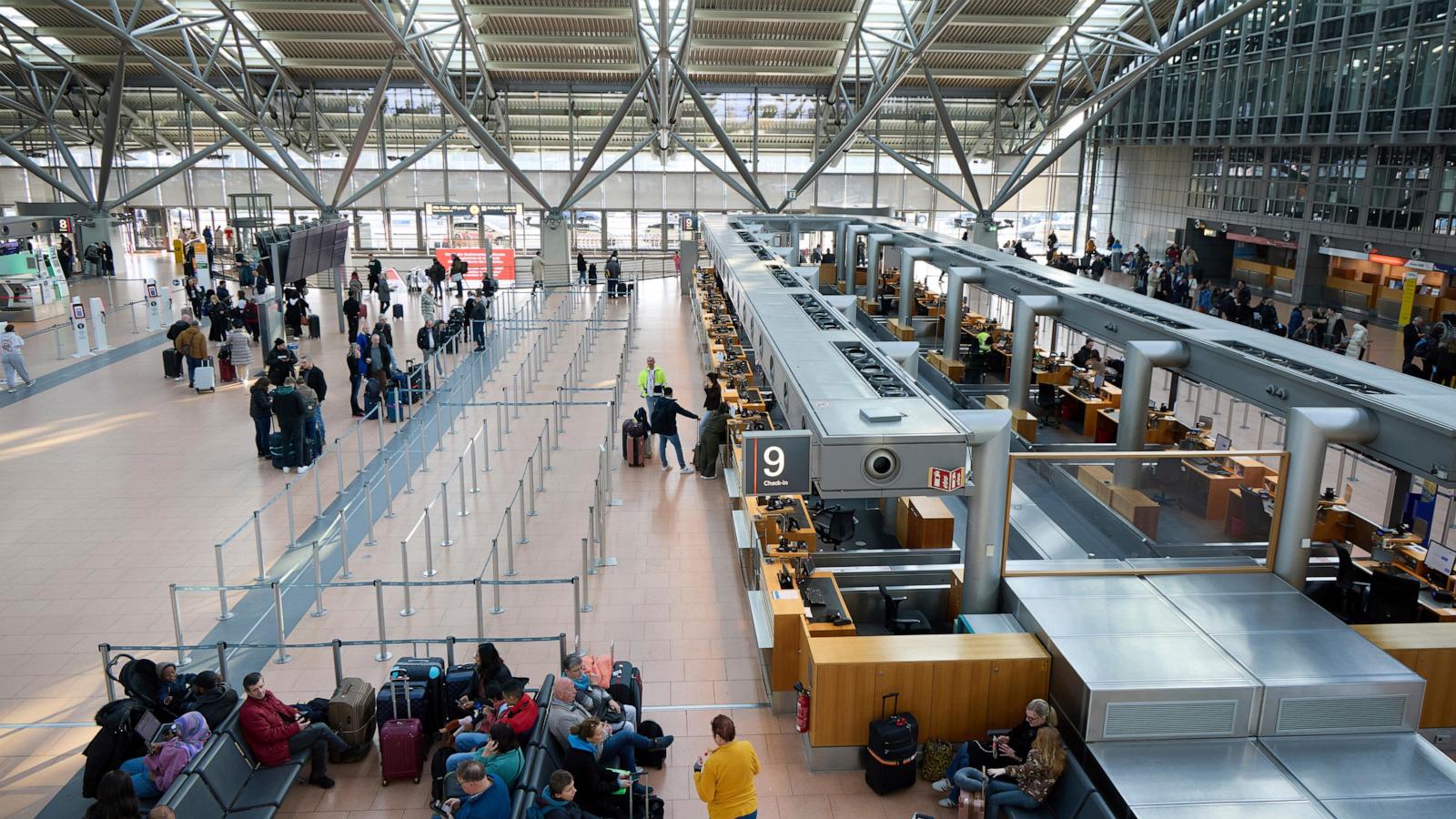 Flight cancellations at Germany’s Hamburg Airport affect more than 40,000 passengers