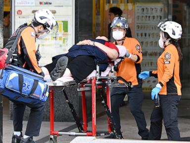 Man stabs at least 8 people in South Korean mall